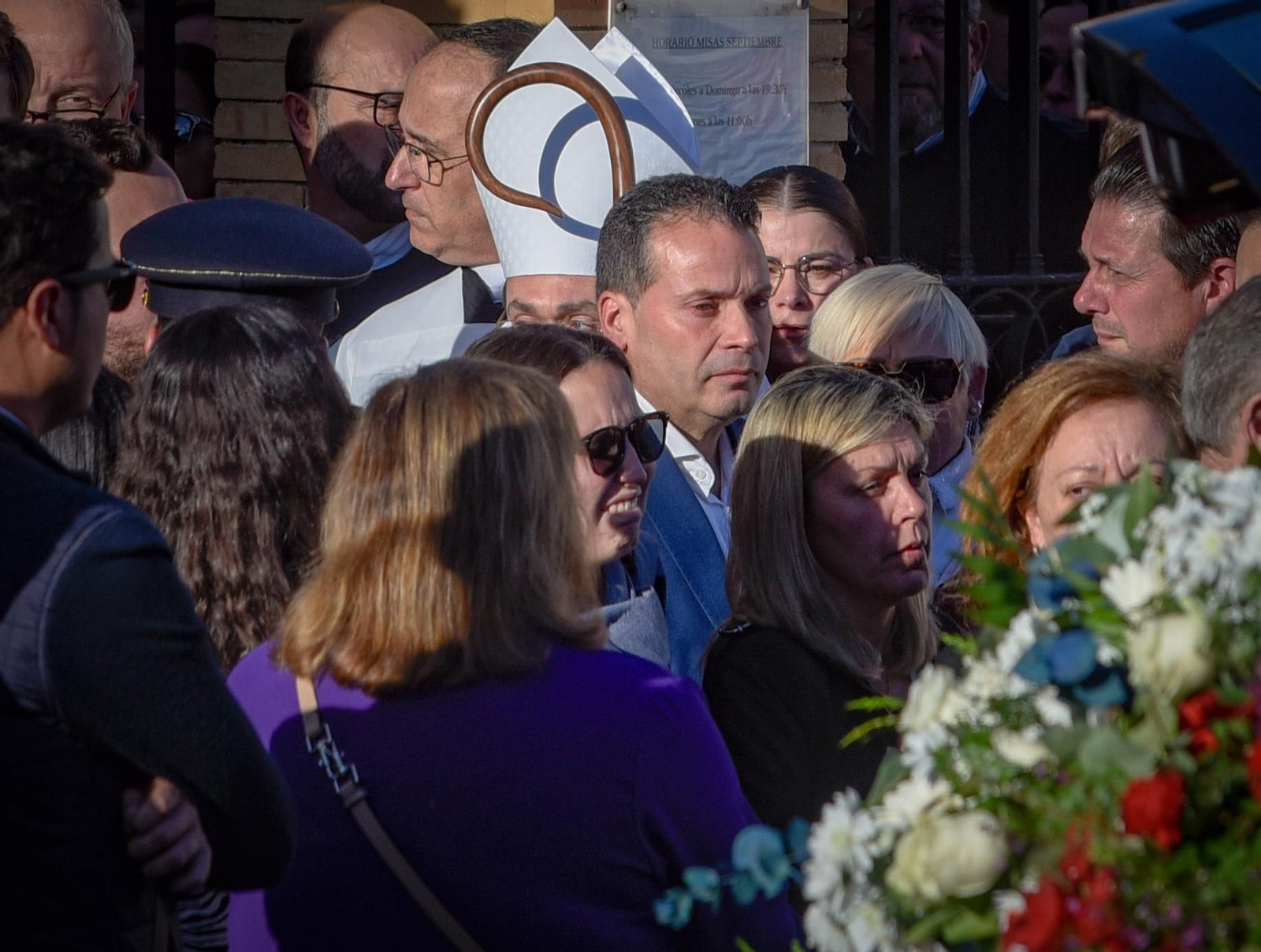 Funeral en Morón por las víctimas del accidente de la A-4