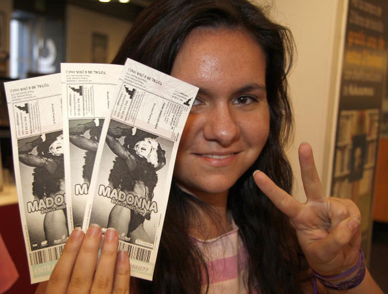 A la espera de la gran diva del pop