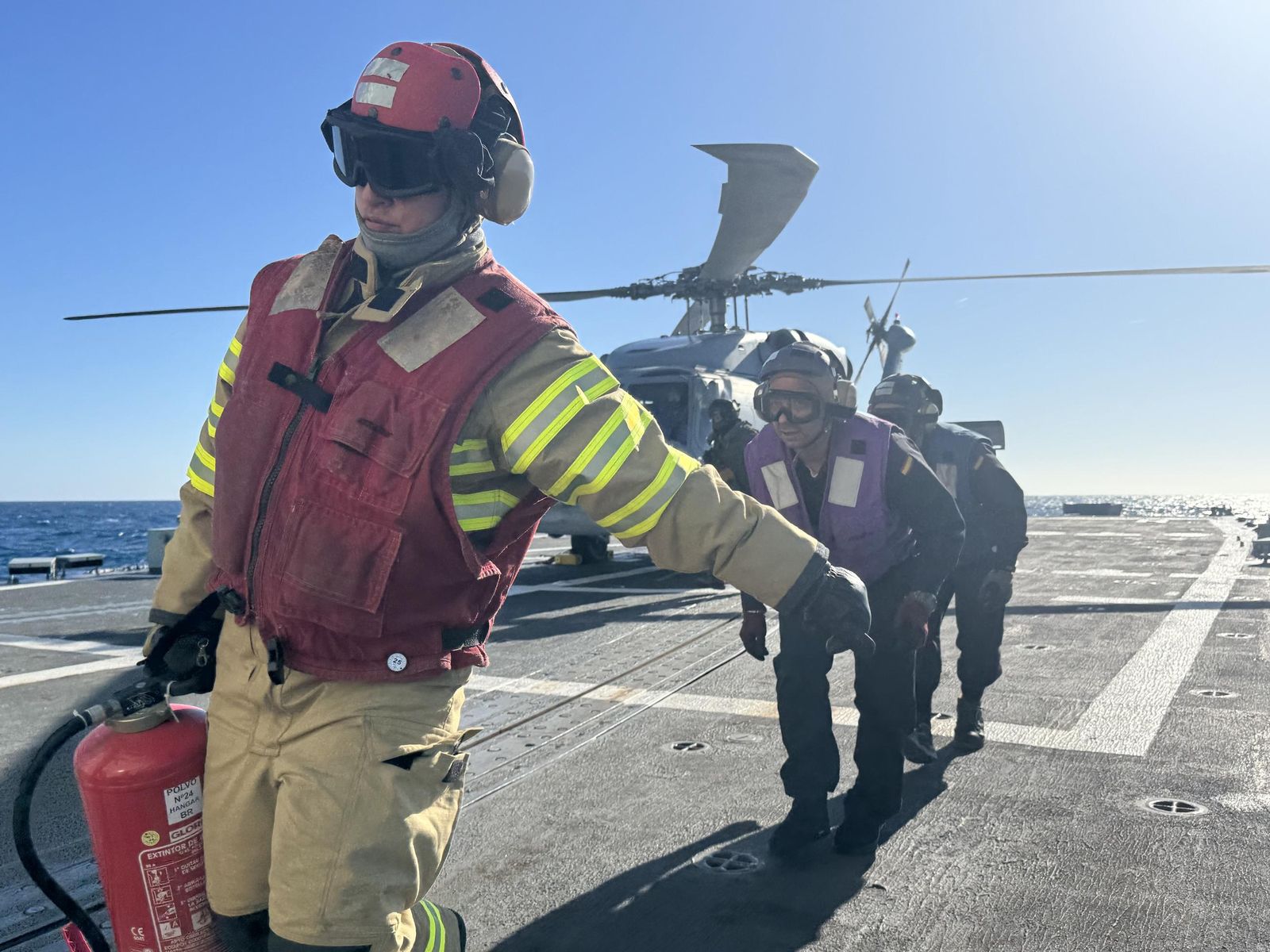 Las fotos del mayor ejercicio de los últimos años en el Estrecho de Gibraltar y el Golfo de Cádiz de la Armada y la OTAN