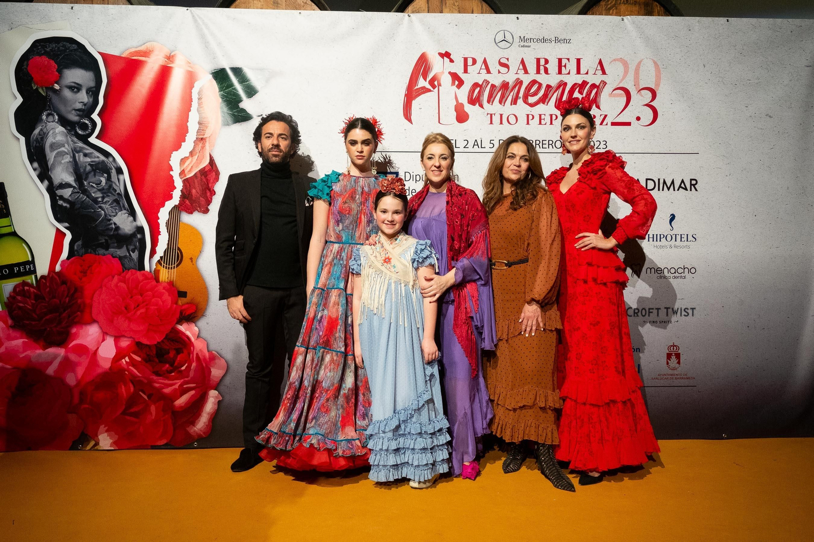 Desfile de Teresa Ninú - Atelier Nuria Chaparro en la Pasarela Flamenca Jerez Tío Pepe 2023