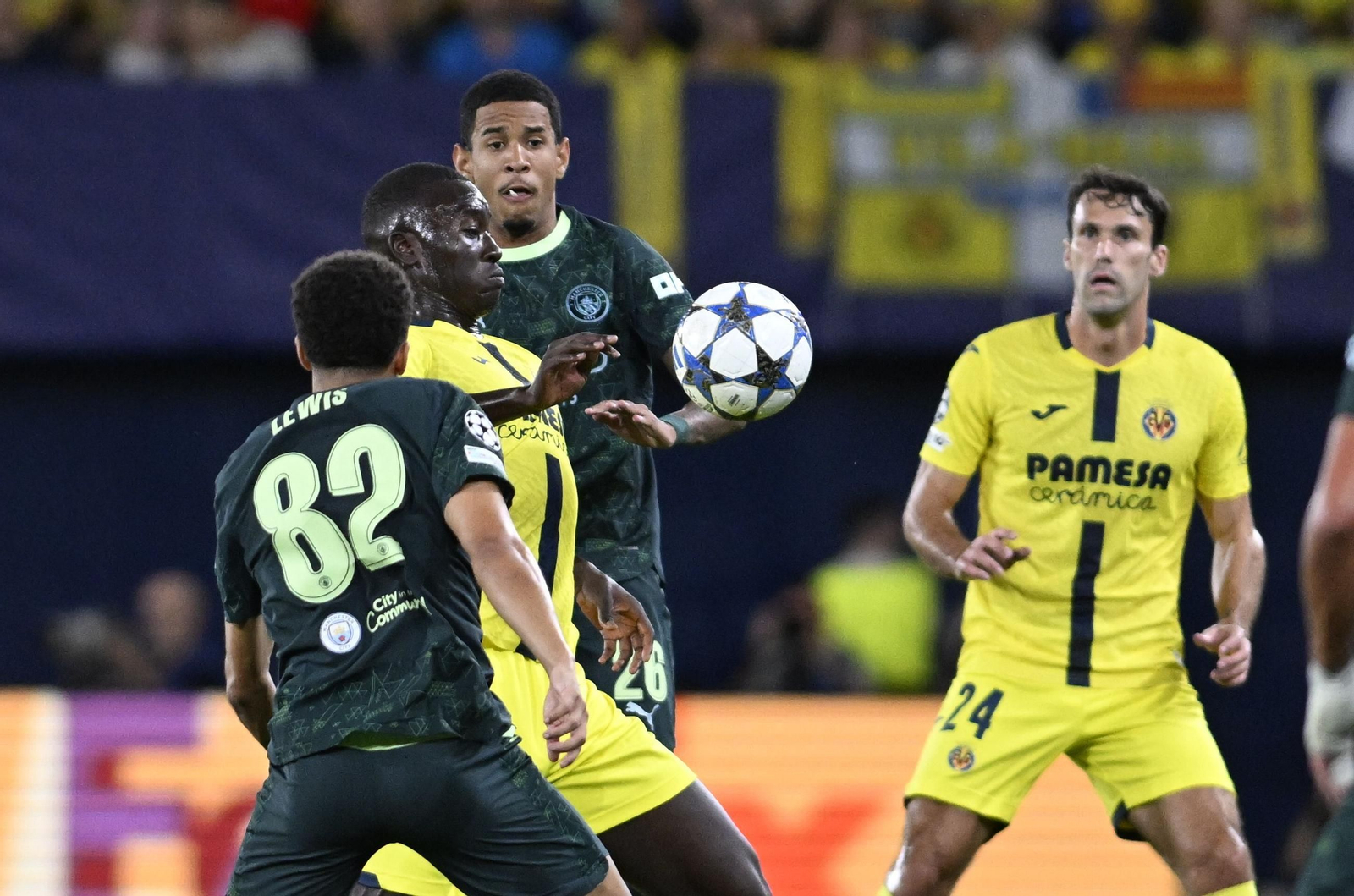 Las fotos del Villarreal-Manchester City
