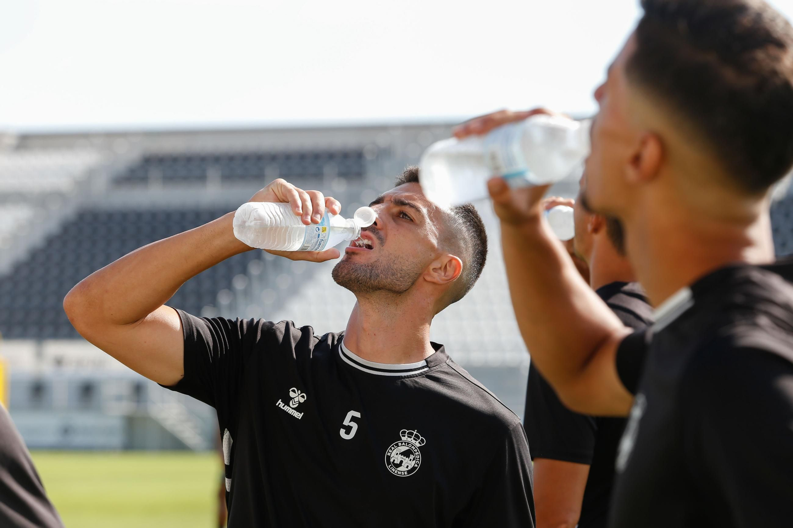 Las fotos del entrenamiento de la Balona previo al partido con el San Fernando