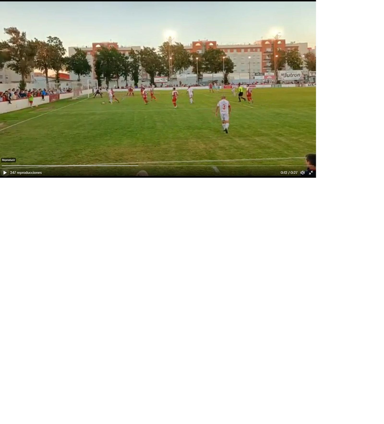 Imagen del partido del pasado fin de semana con el Algaida.