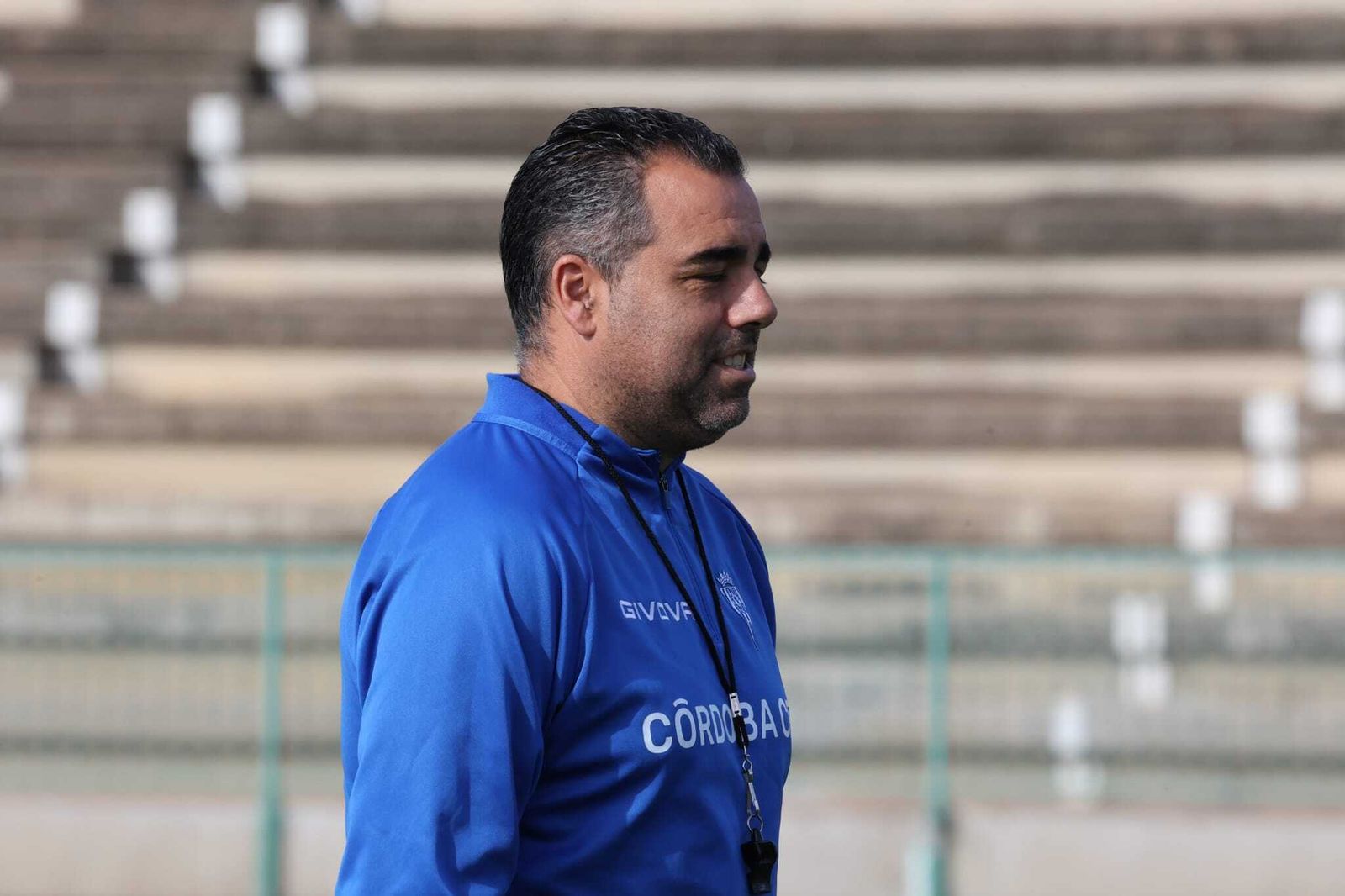 Germán Crespo, durante un entrenamiento en la Ciudad Deportiva.