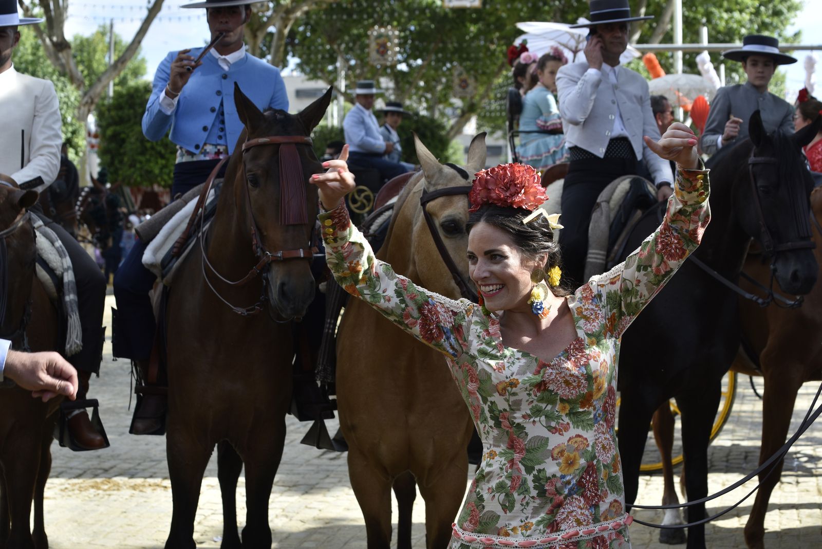 Las imágenes del jueves de Feria. Por Juan Carlos Vázquez