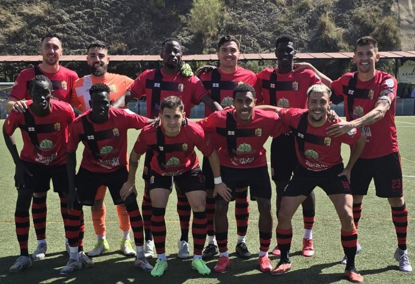 Once inicial presentado por el Cuevas en su partido del pasado fin de semana en tierras malagueñas frente al Benagalbón.