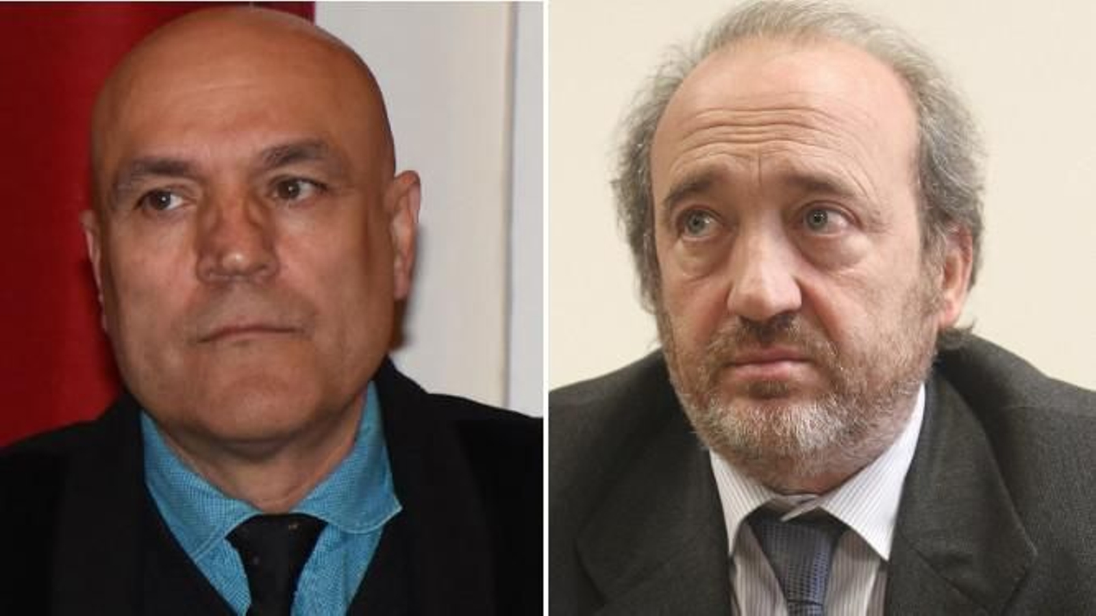 Martín Blanco (i) y  José Manuel Aranda.