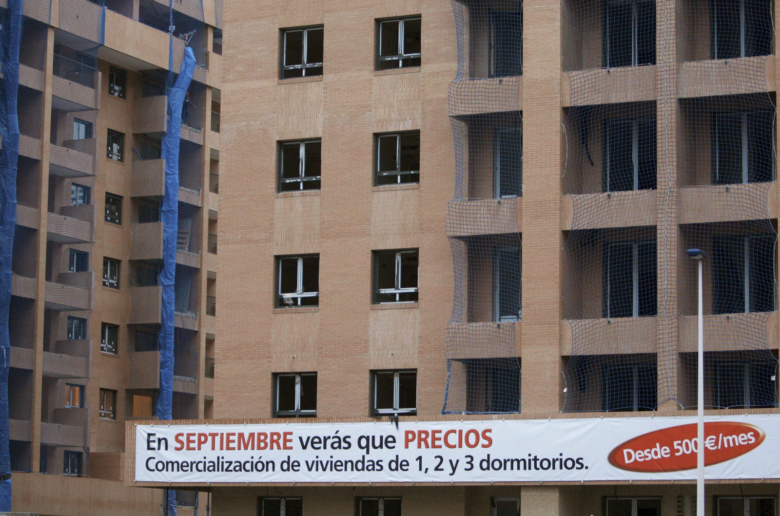 Promoción de viviendas en construcción