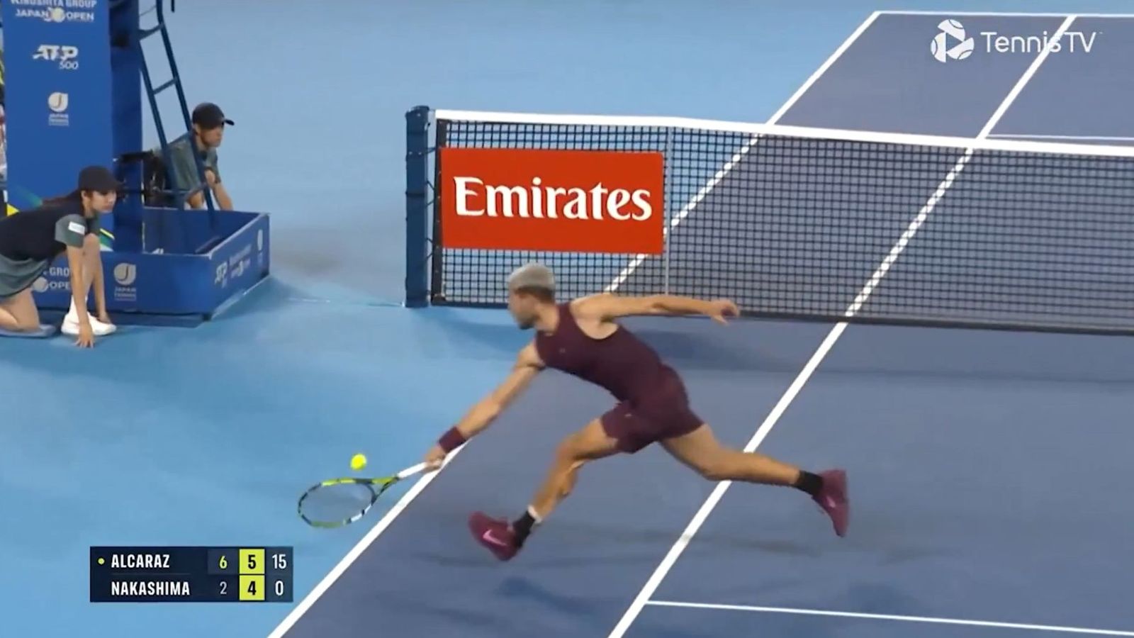 El golpe imposible de Carlos Alcaraz