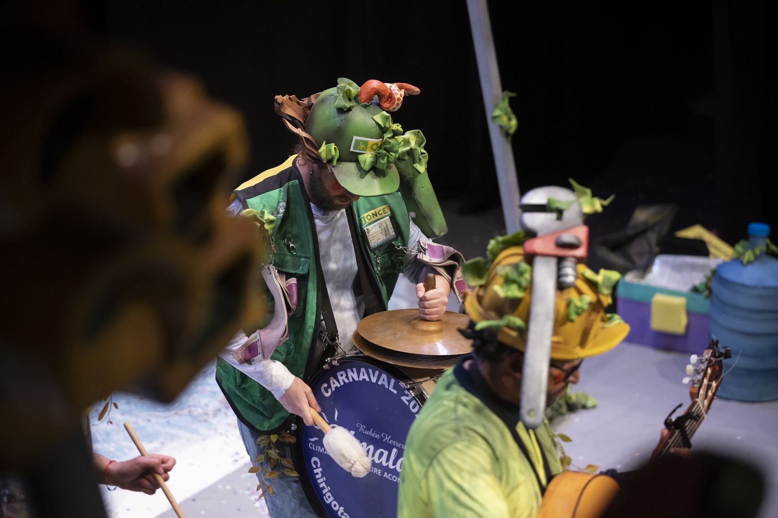 La tercera jornada de semifinales del Carnaval de Huelva, en imágenes