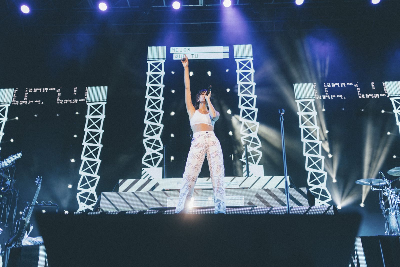 Los conciertos de Aitana y Niña Pastori en Huelva en imágenes