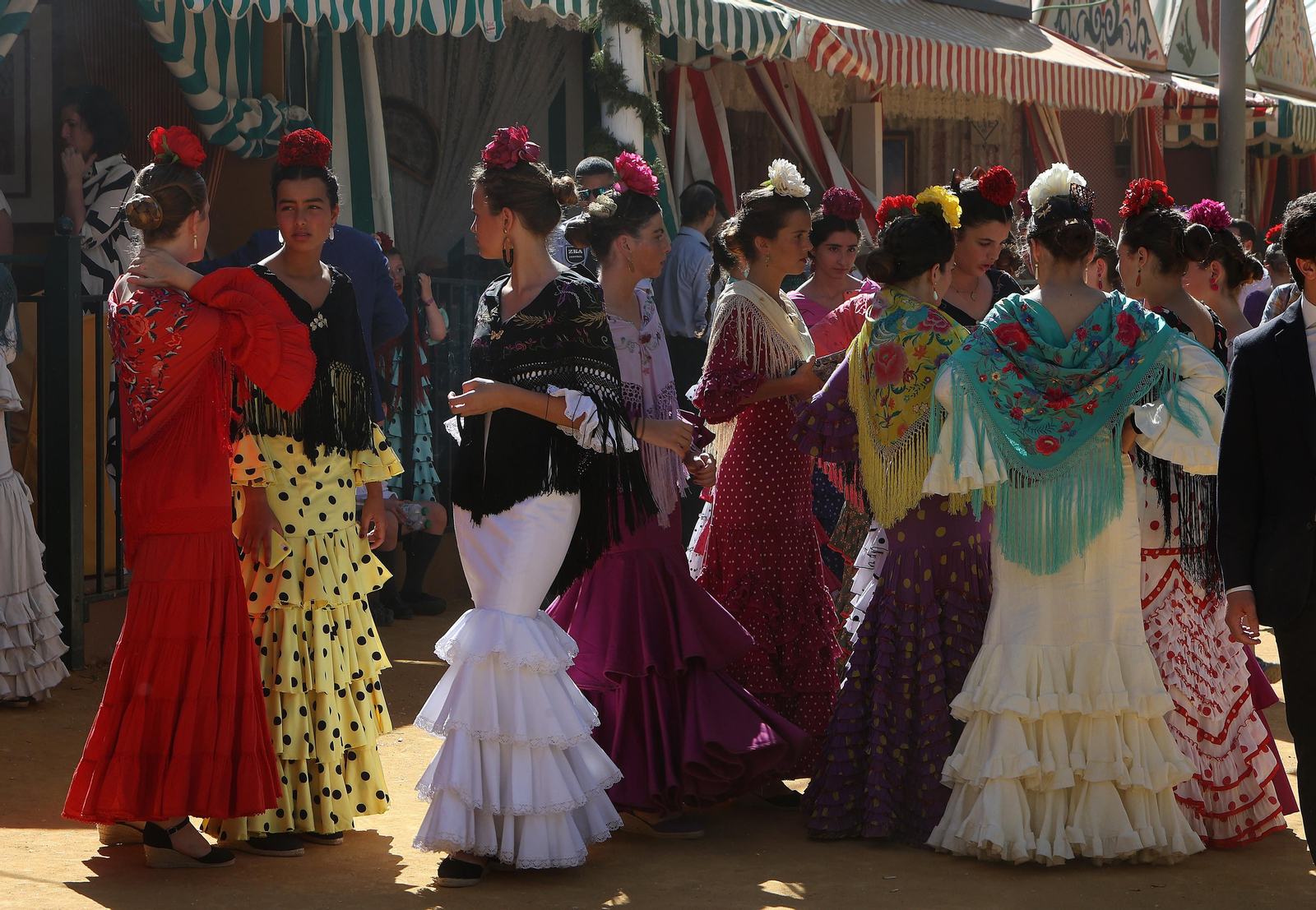 Imágenes del lunes de Feria