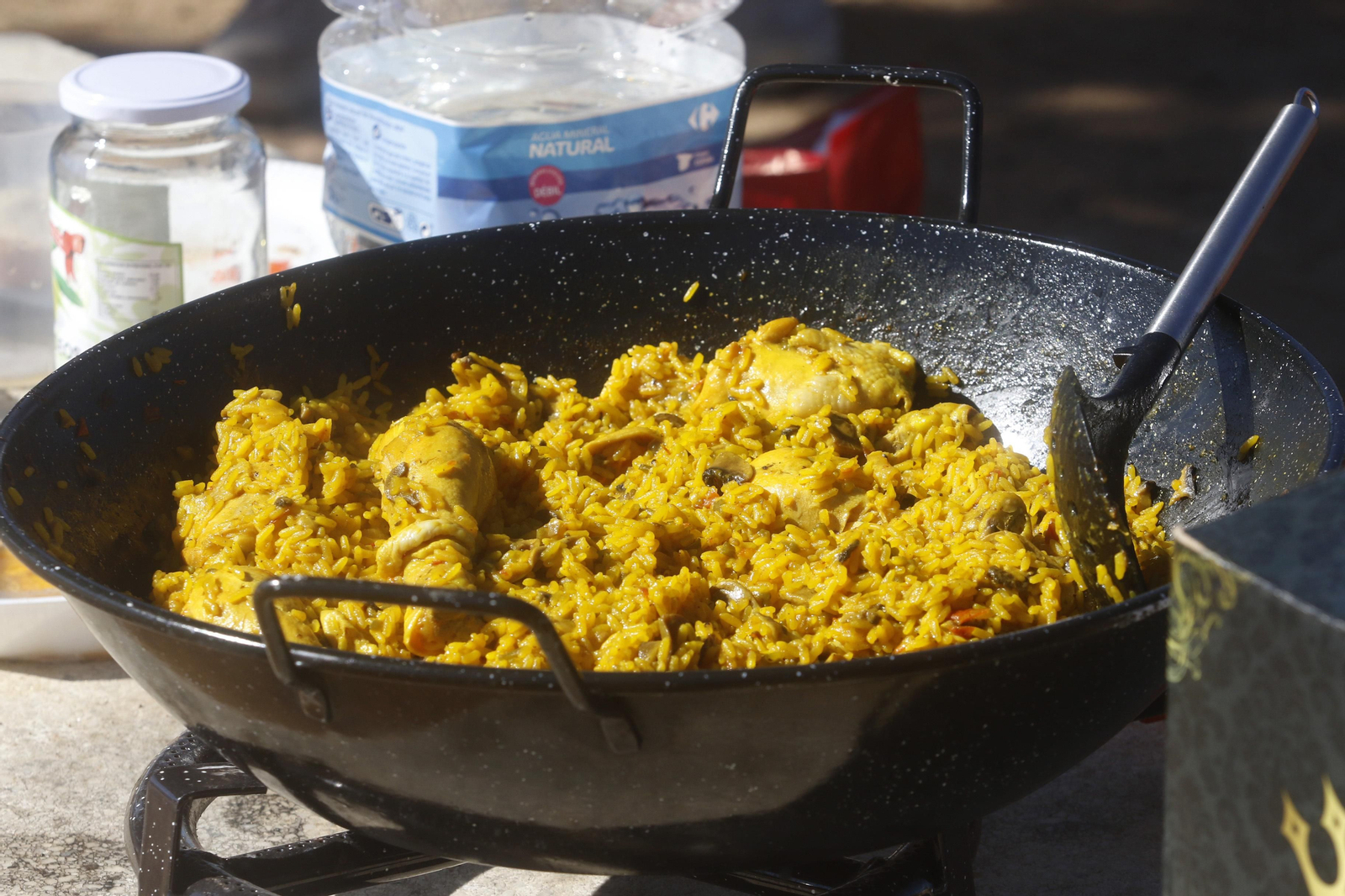 Los peroles por San Rafael, en fotografías