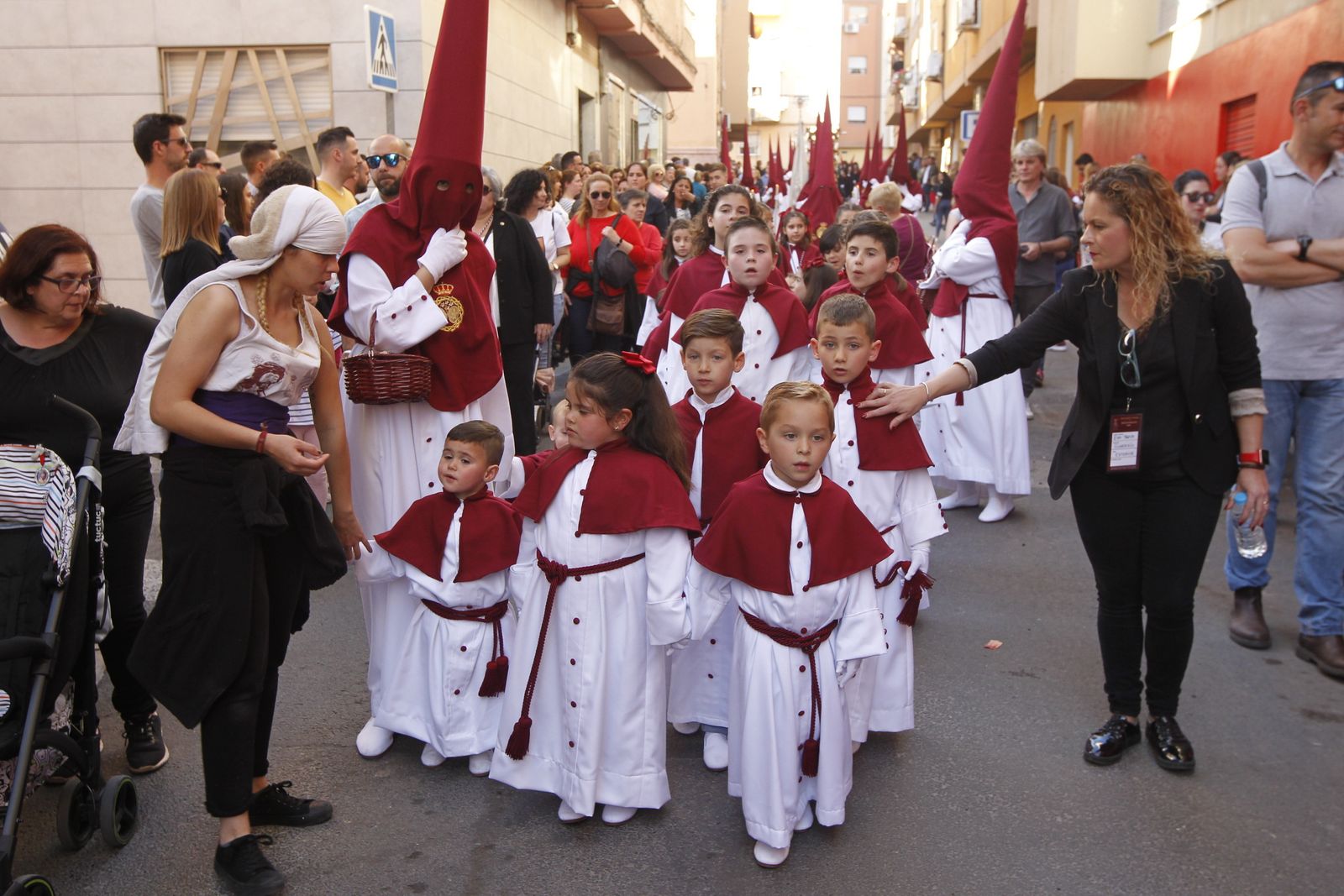 Imágenes de la Procesión de Coronación. Barrio de Los Molinos. Semana Santa Almería 2019