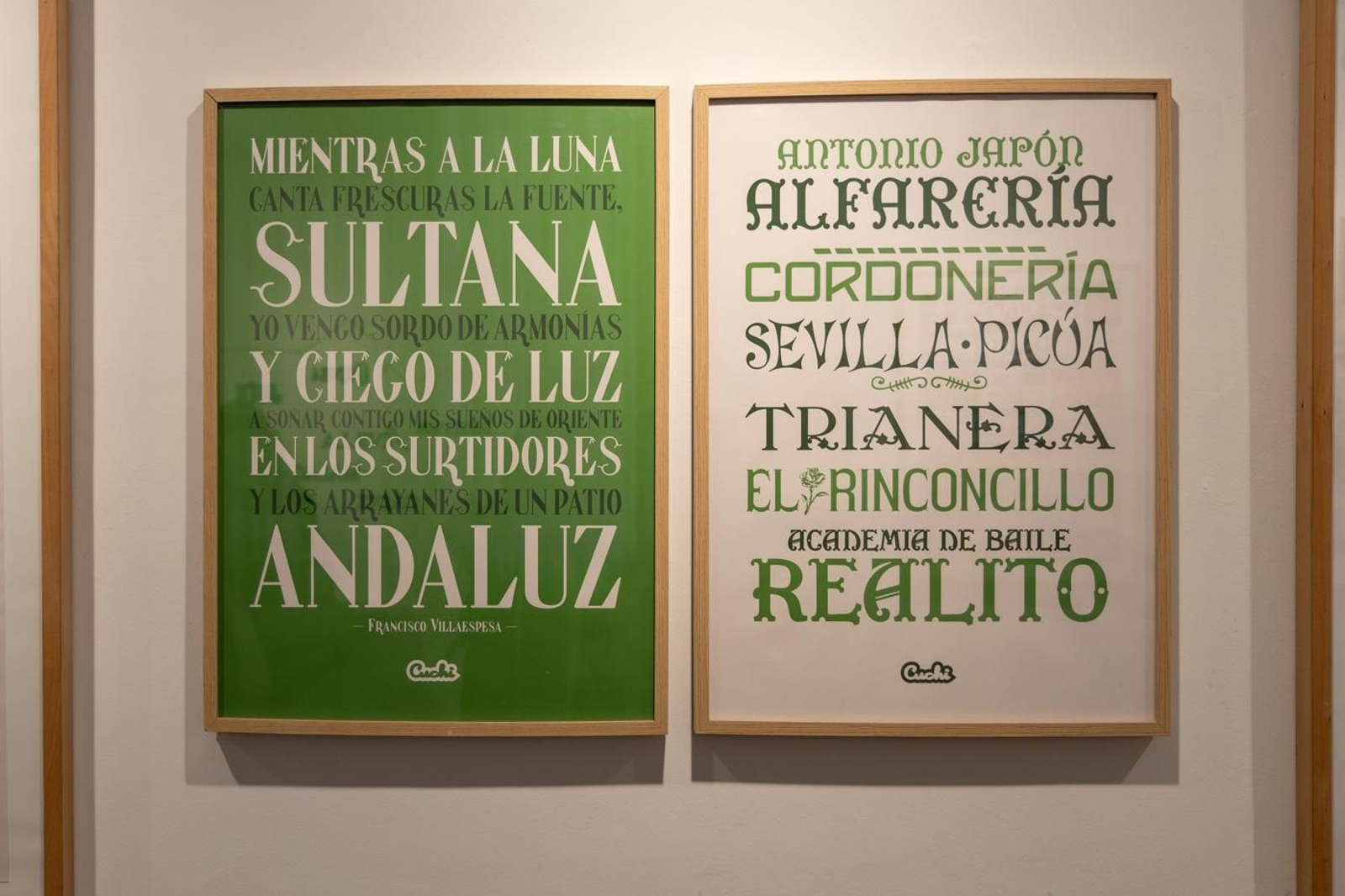 Todo lo que siempre quisiste saber sobre la tipografía andaluza en esta exposición de Carlos Campos que puedes ver en la Escuela de Arte José Nogué
