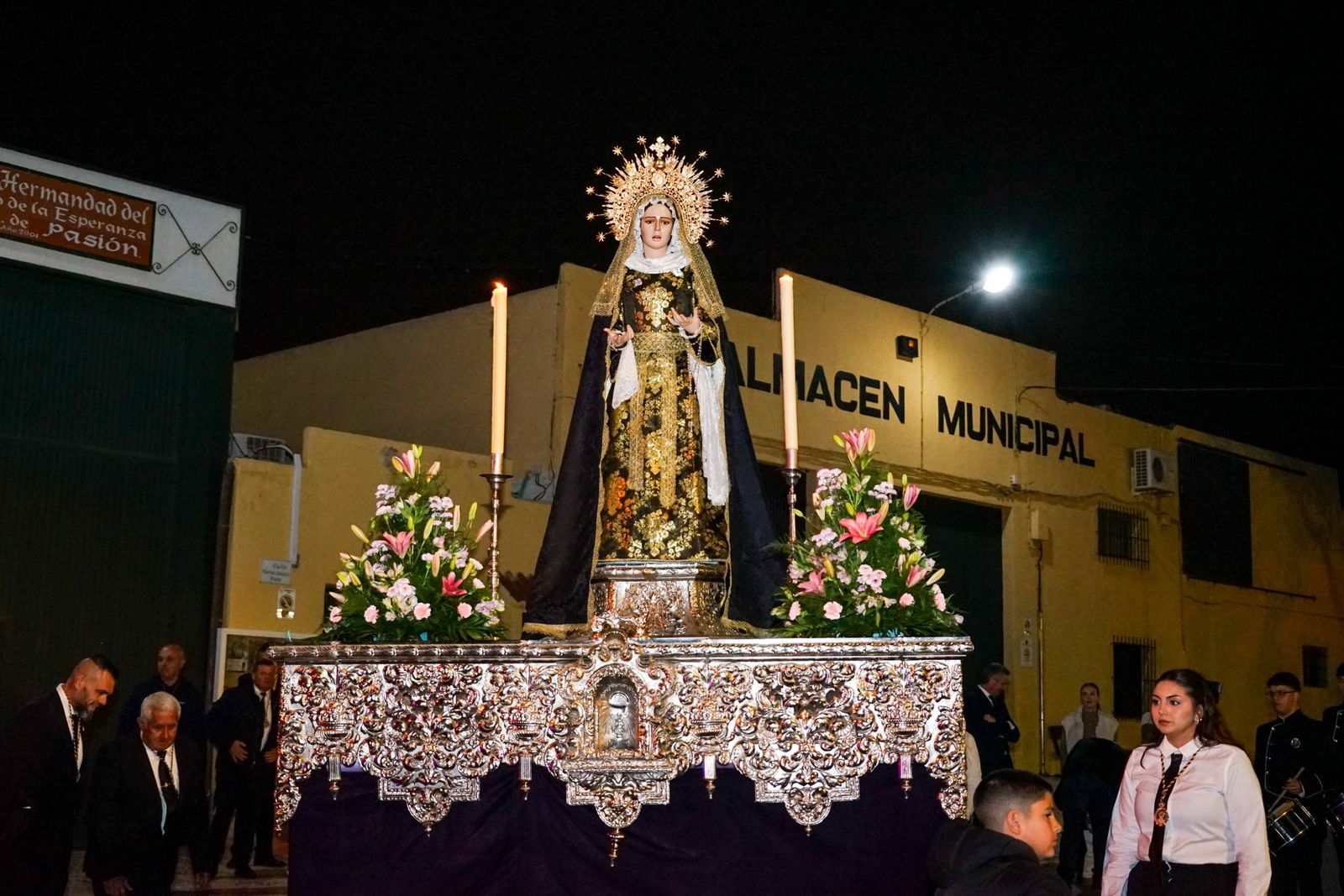 Arranca la Semana Santa en Vícar con la procesión de Nuestra Señora de ...
