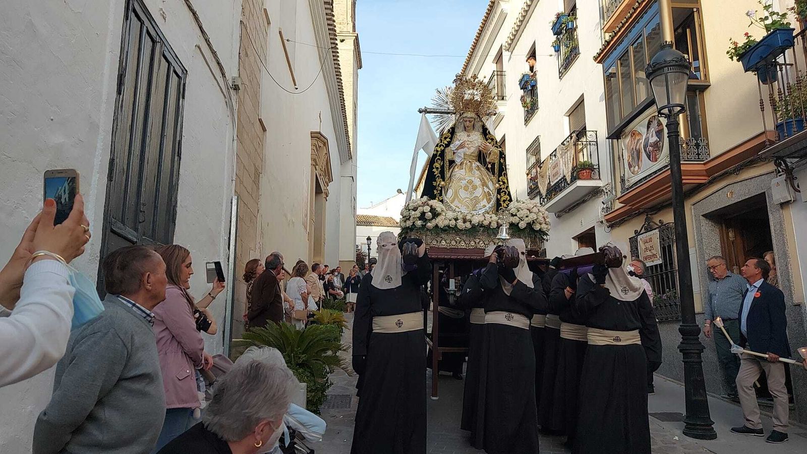 Procesión extraordinaria de la  Virgen de las Angustias de Baena.