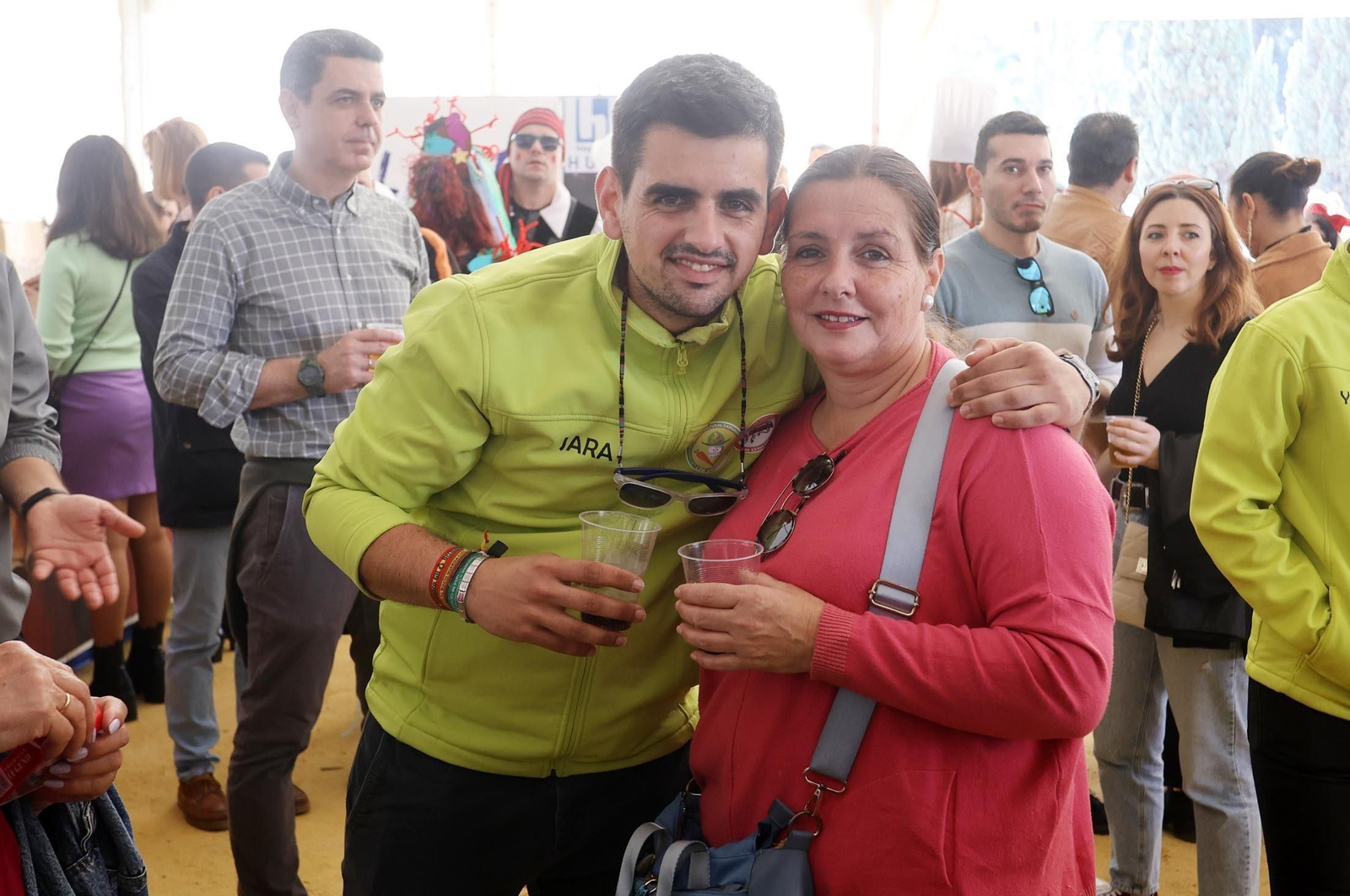 Imágenes del gran ambiente en el carrusel de agrupaciones del Carnaval Colombino 2024