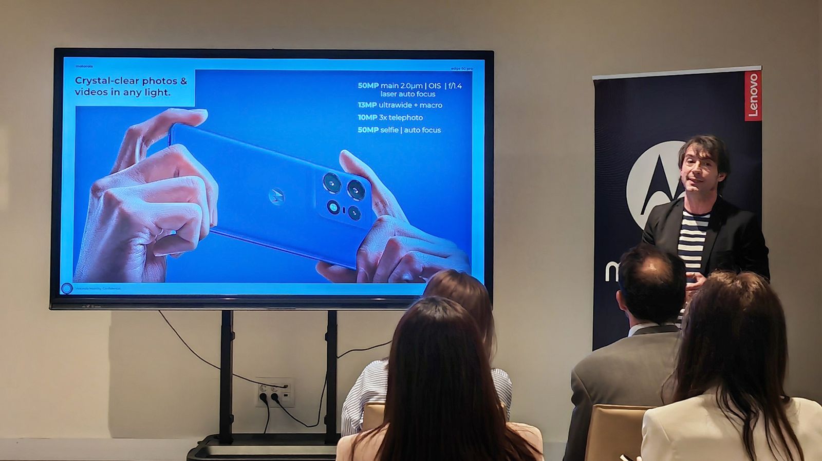 Presentación de Motorola en Sevilla