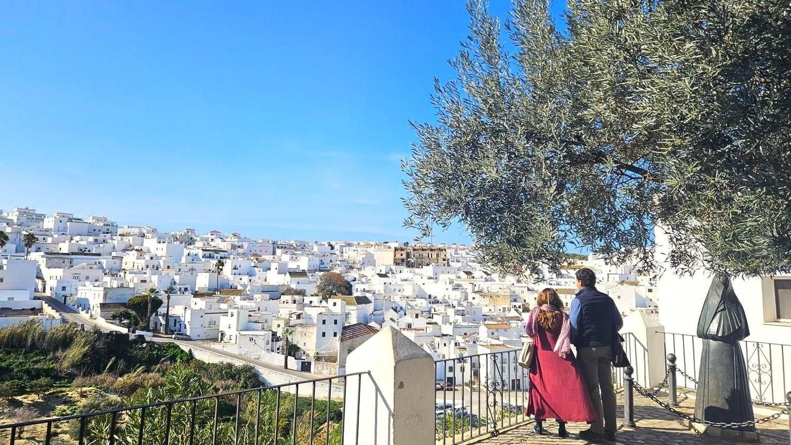 Vistas de Vejer desde el Mirador de la Cobijada