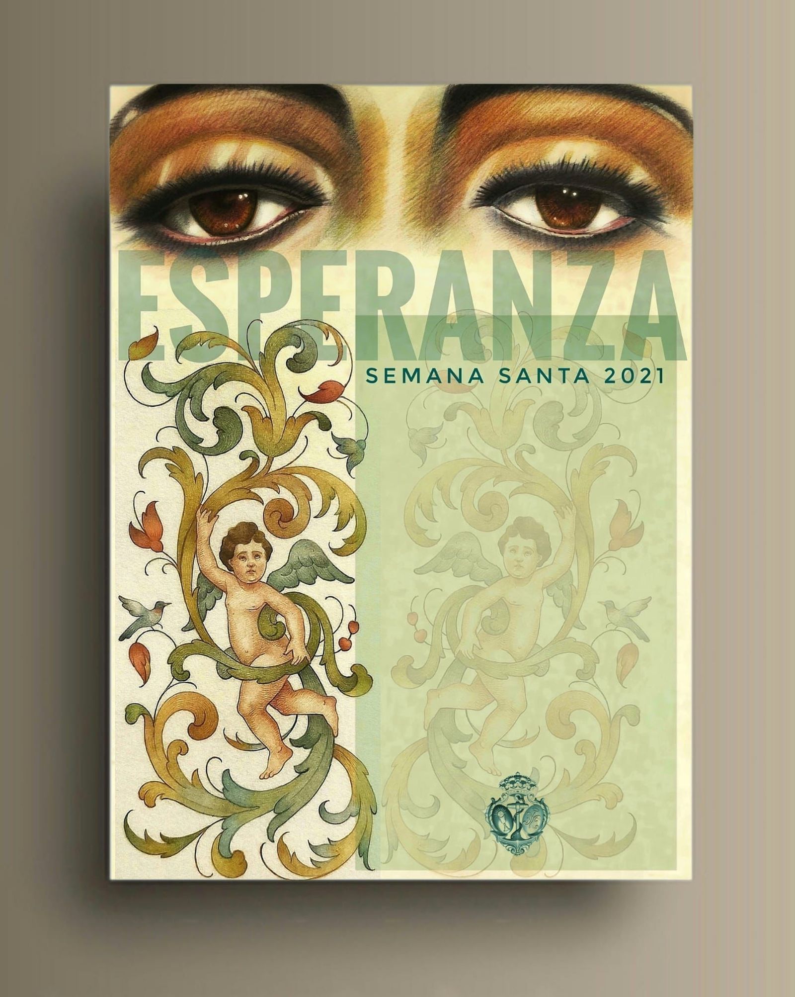 La papeleta simbólica de la Esperanza de Triana.