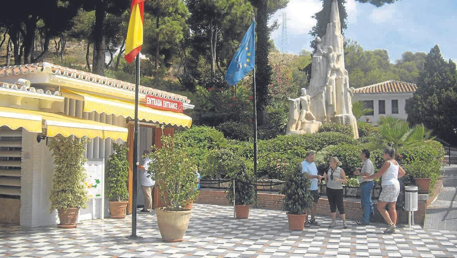 Entrada a la Cueva de Nerja, en una imagen de archivo.