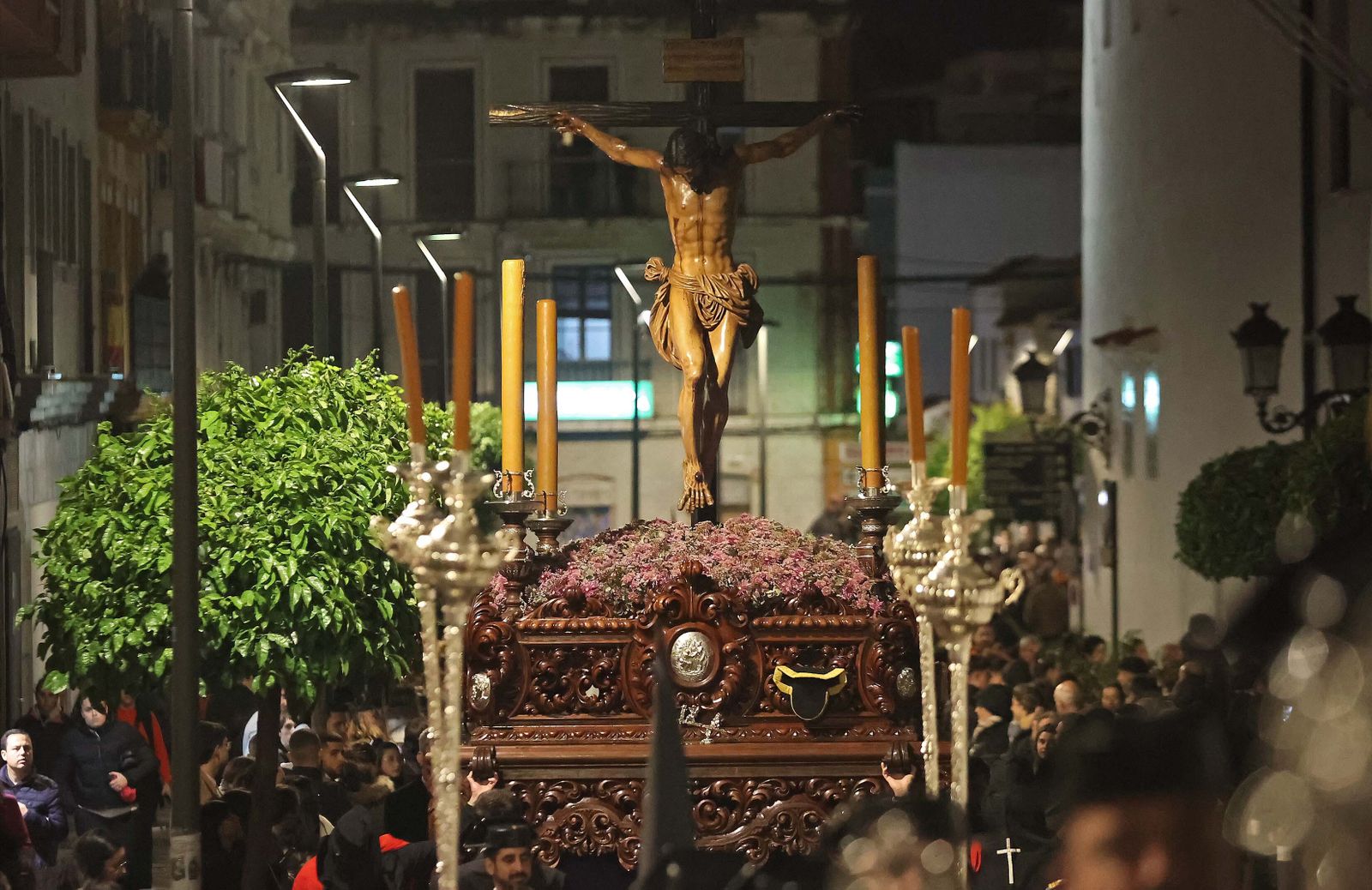 Fotos del Miércoles Santo en Algeciras: Ecce Homo y Buena Muerte