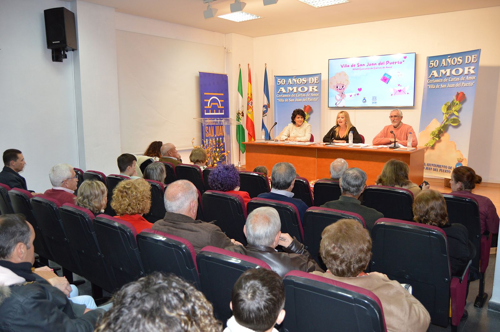 Presentación del XXVII Concurso de Cartas y 50 años de amor.