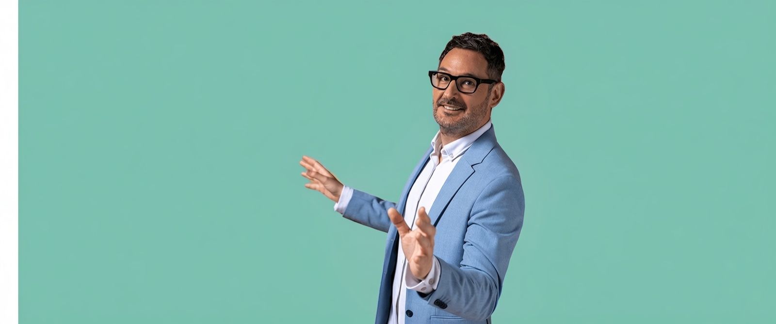 Eugeni Alemany, conductor de 'Agárrate al sillón'