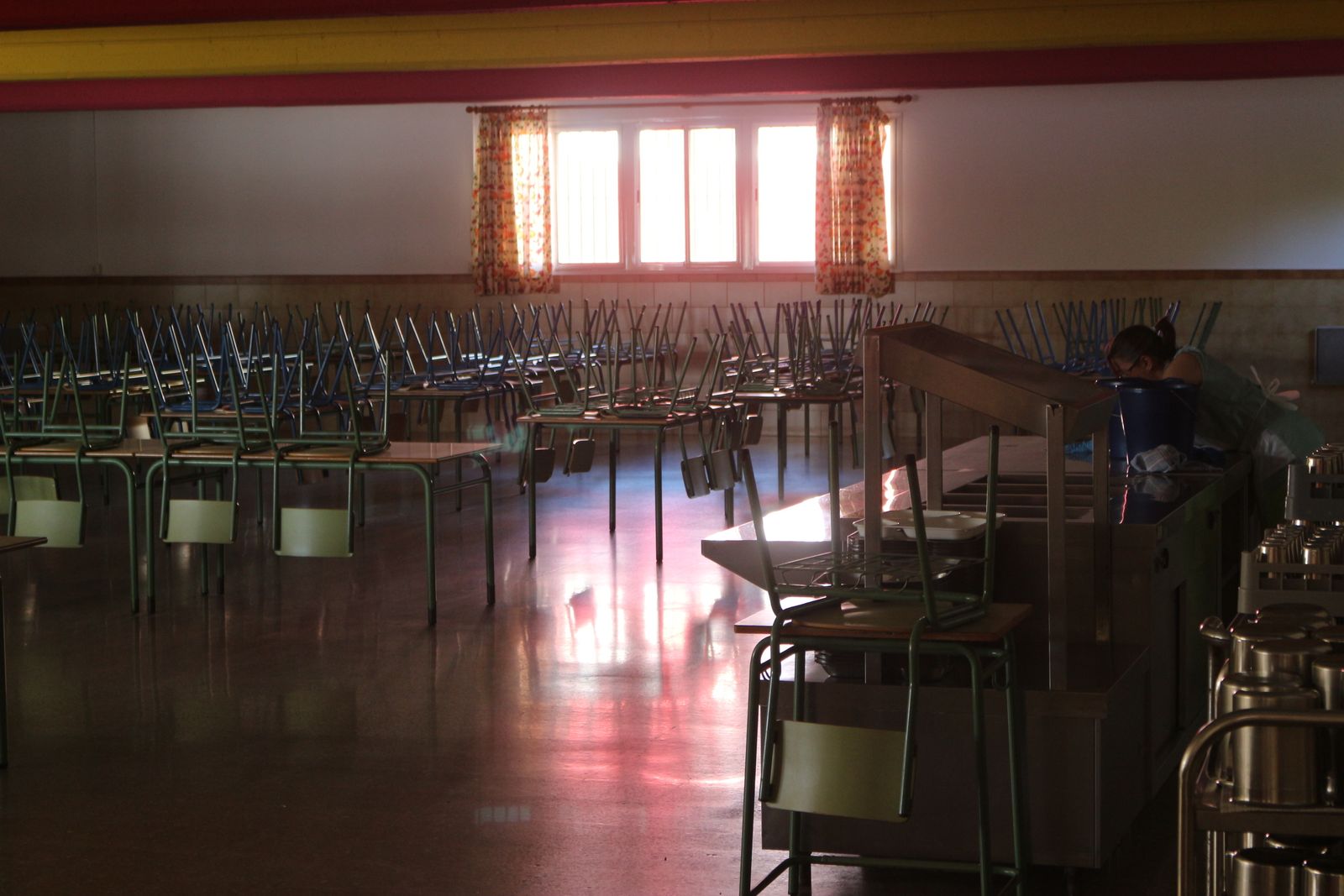 Comedor escolar del colegio Juan XXIII