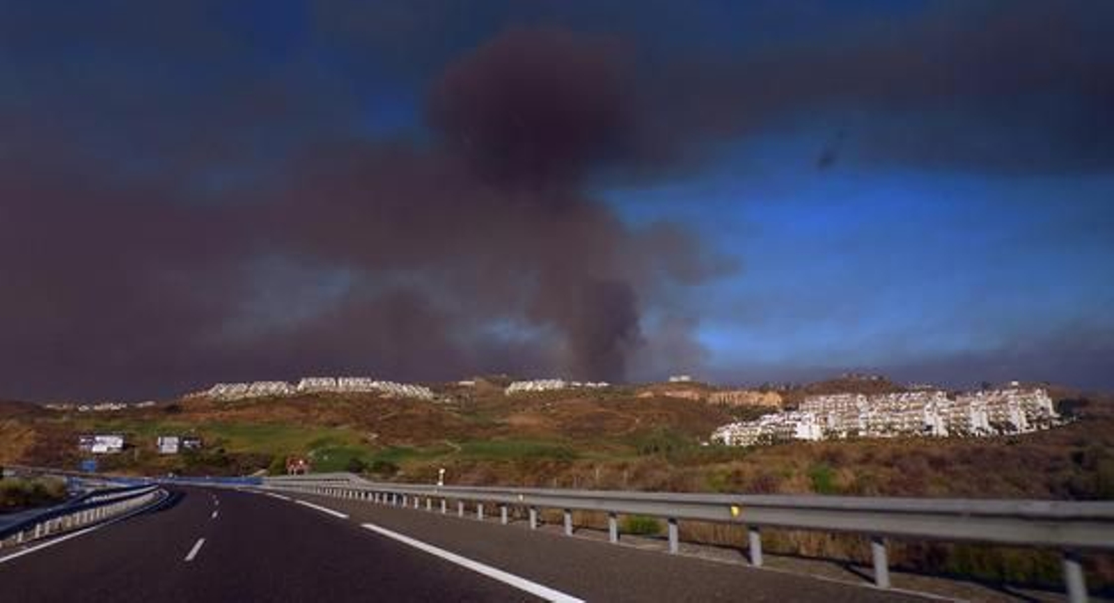 El incendio forestal, en imágenes