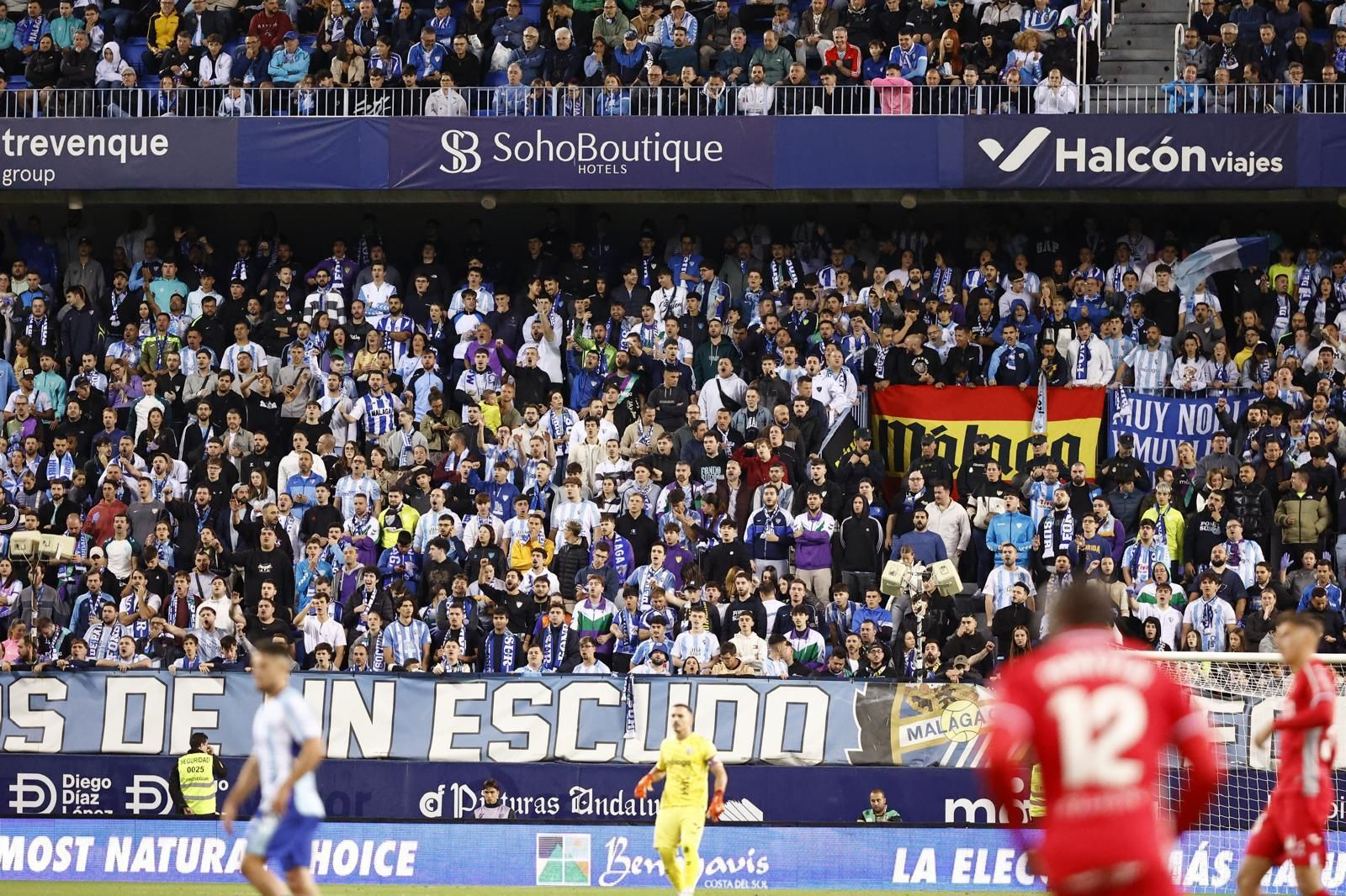 Búscate en las gradas de La Rosaleda en el Málaga CF-Córdoba