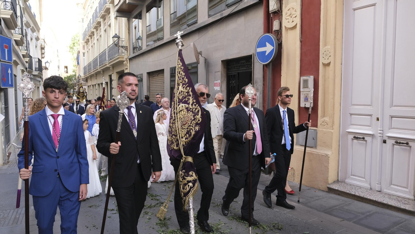 Procesión del Corpus Christi de Almería, en imágenes