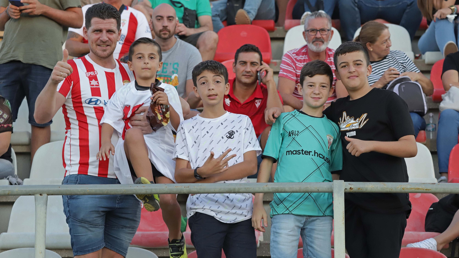 Ambiente en el Algeciras - Racing de Ferrol