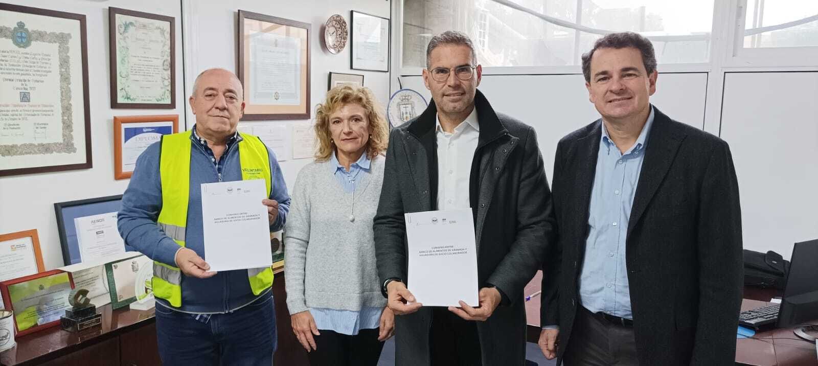 Aguasvira y el Banco de Alimentos refuerzan su alianza en Granada