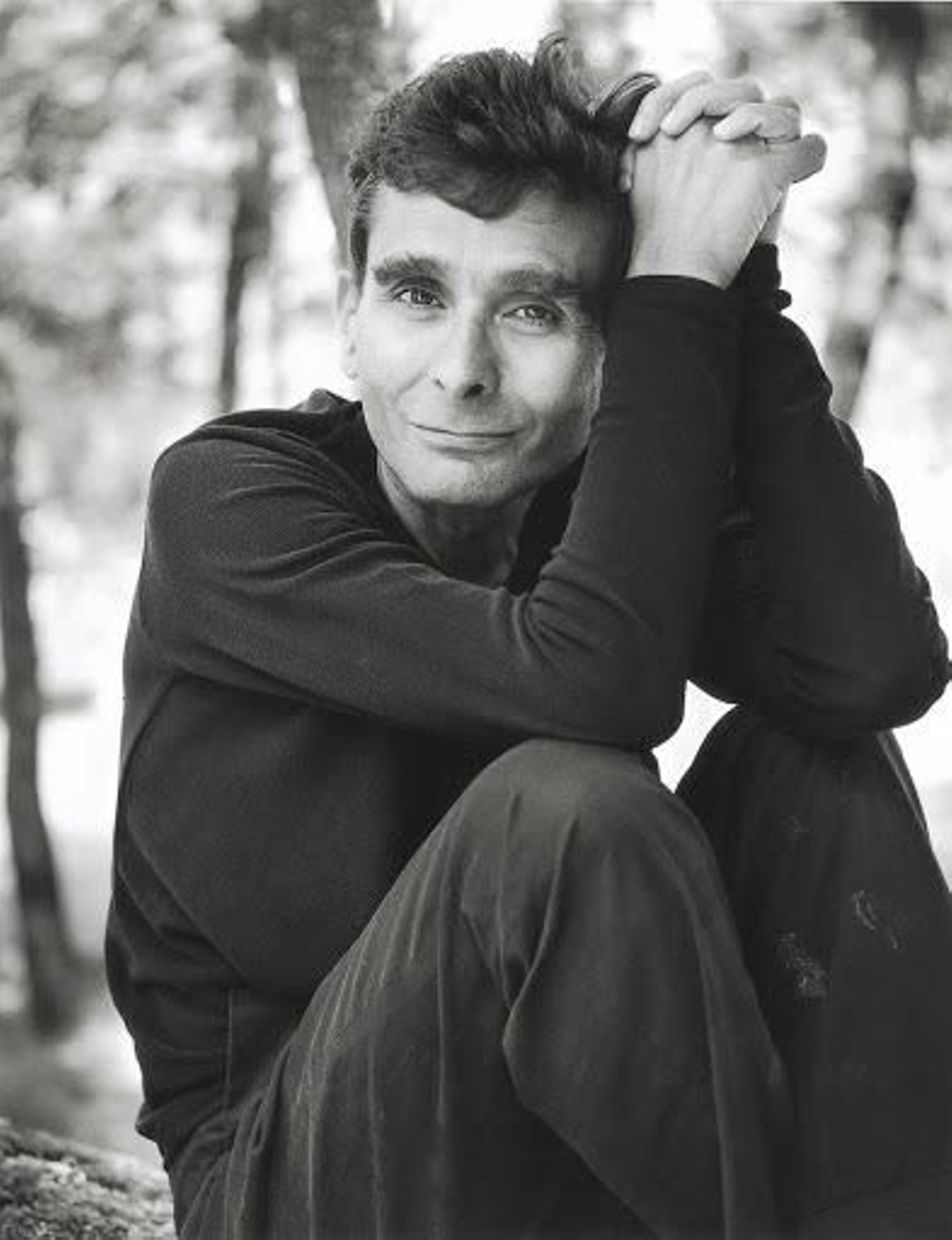 Adolfo Domínguez, hace veinte años, en el reportaje de una revista.