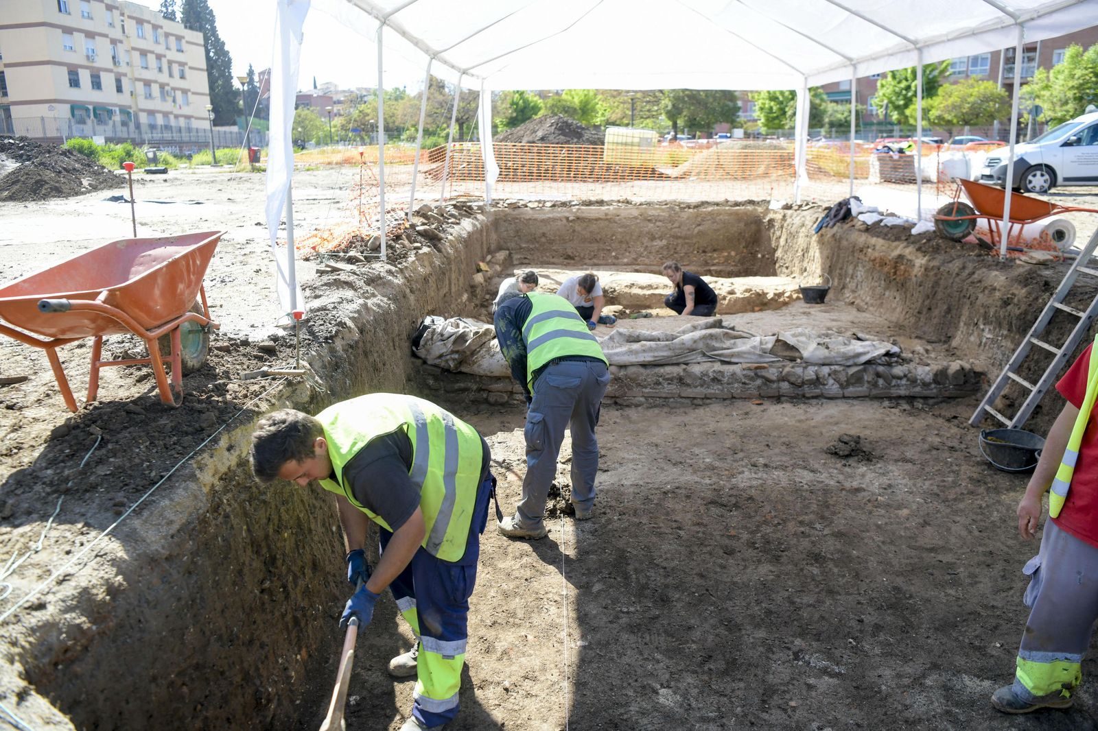 Así es la villa romana de la calle Primavera de Granada