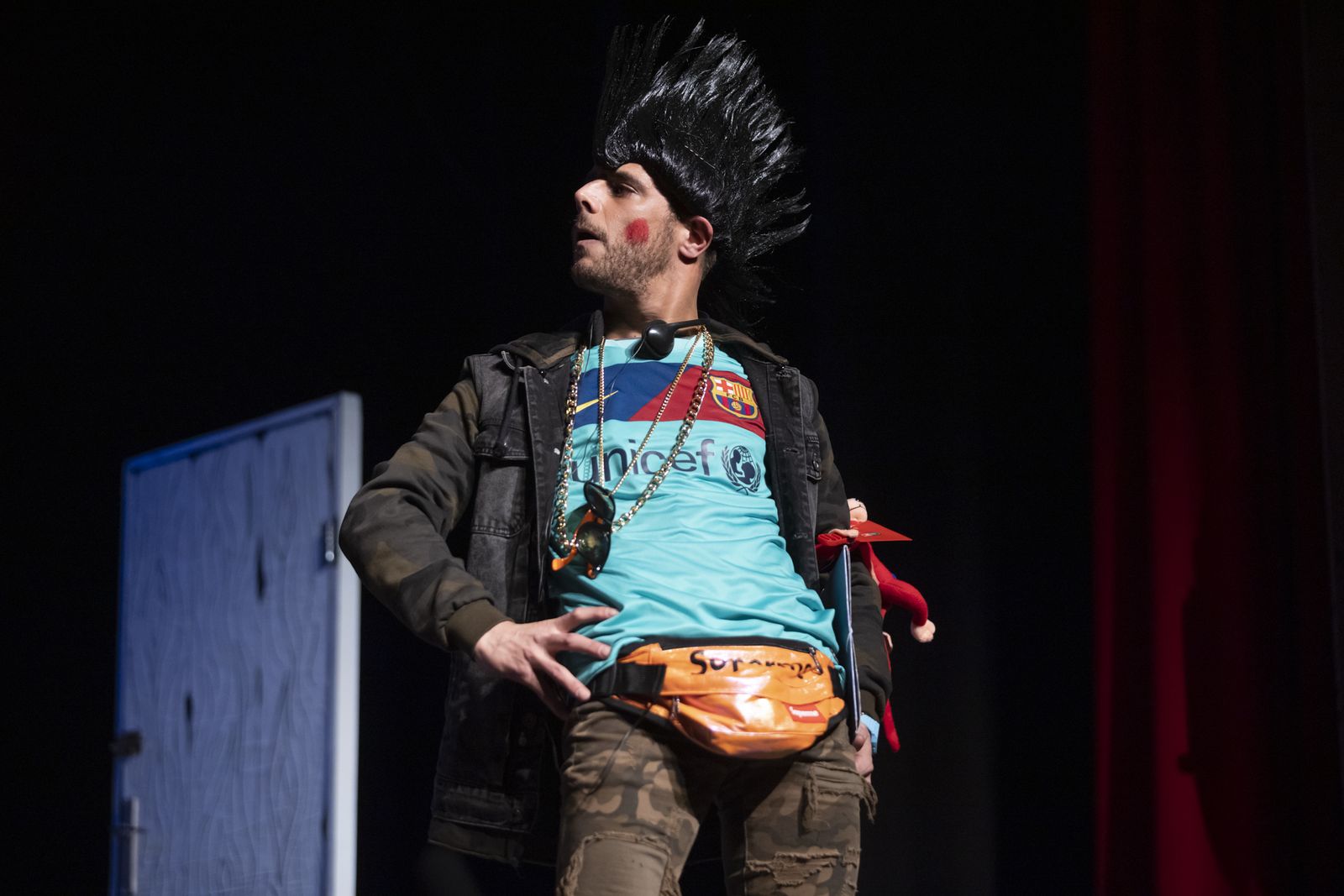 Imágenes de la actuación del cuarteto de Huelva "El plan Bellavista" en el Carnaval Colombino