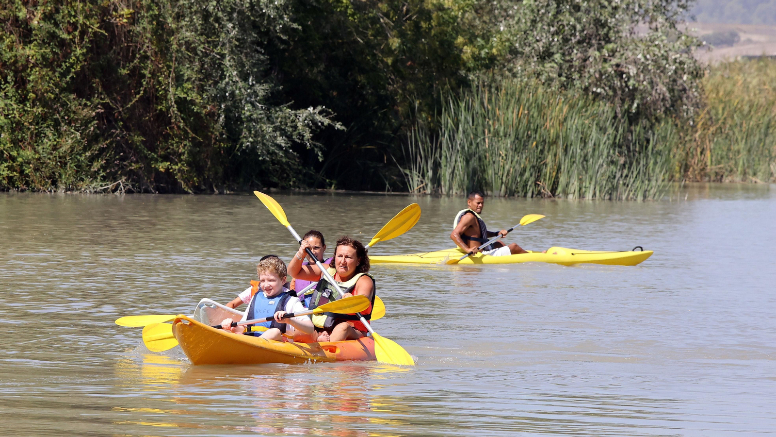 Paseo por el Guadalete en Kayak