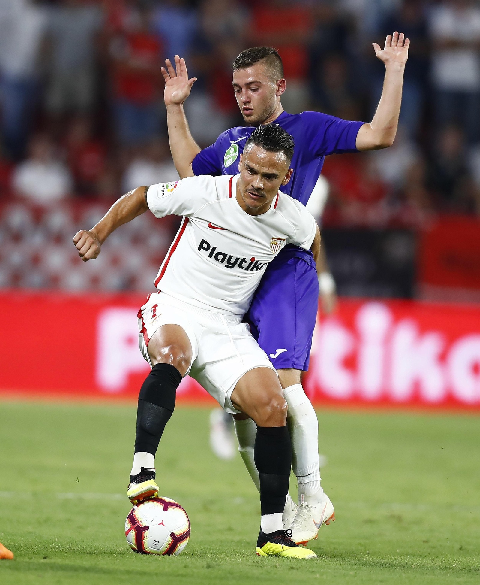 Las imágenes del Sevilla-Újpest