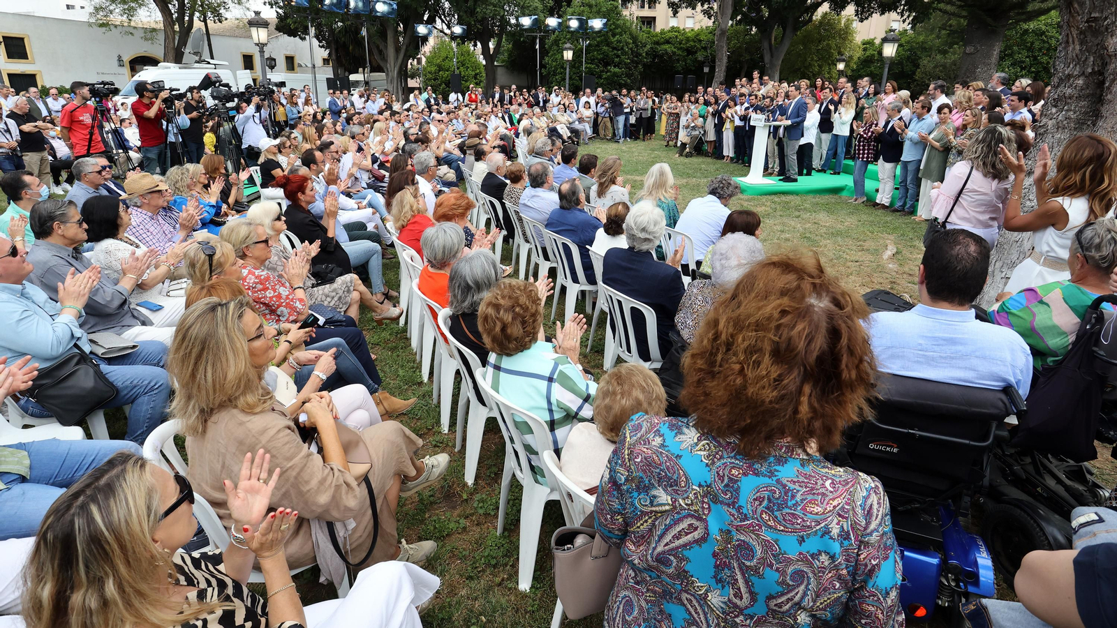 Juanma Moreno en Jerez
