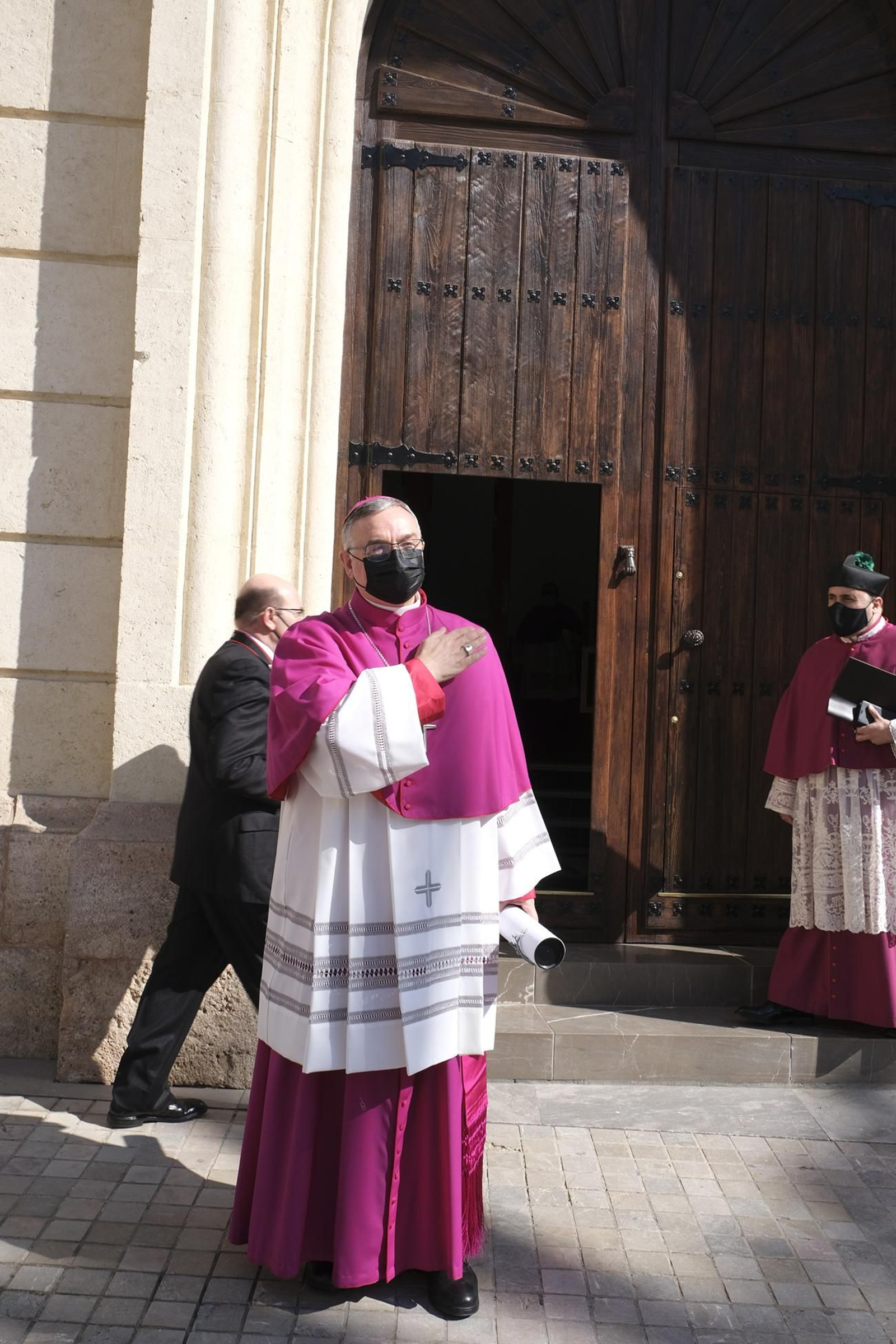 Fotogalería toma posesión nuevo Obispo Coadjutor de Almería, Antonio Gómez Cantero.