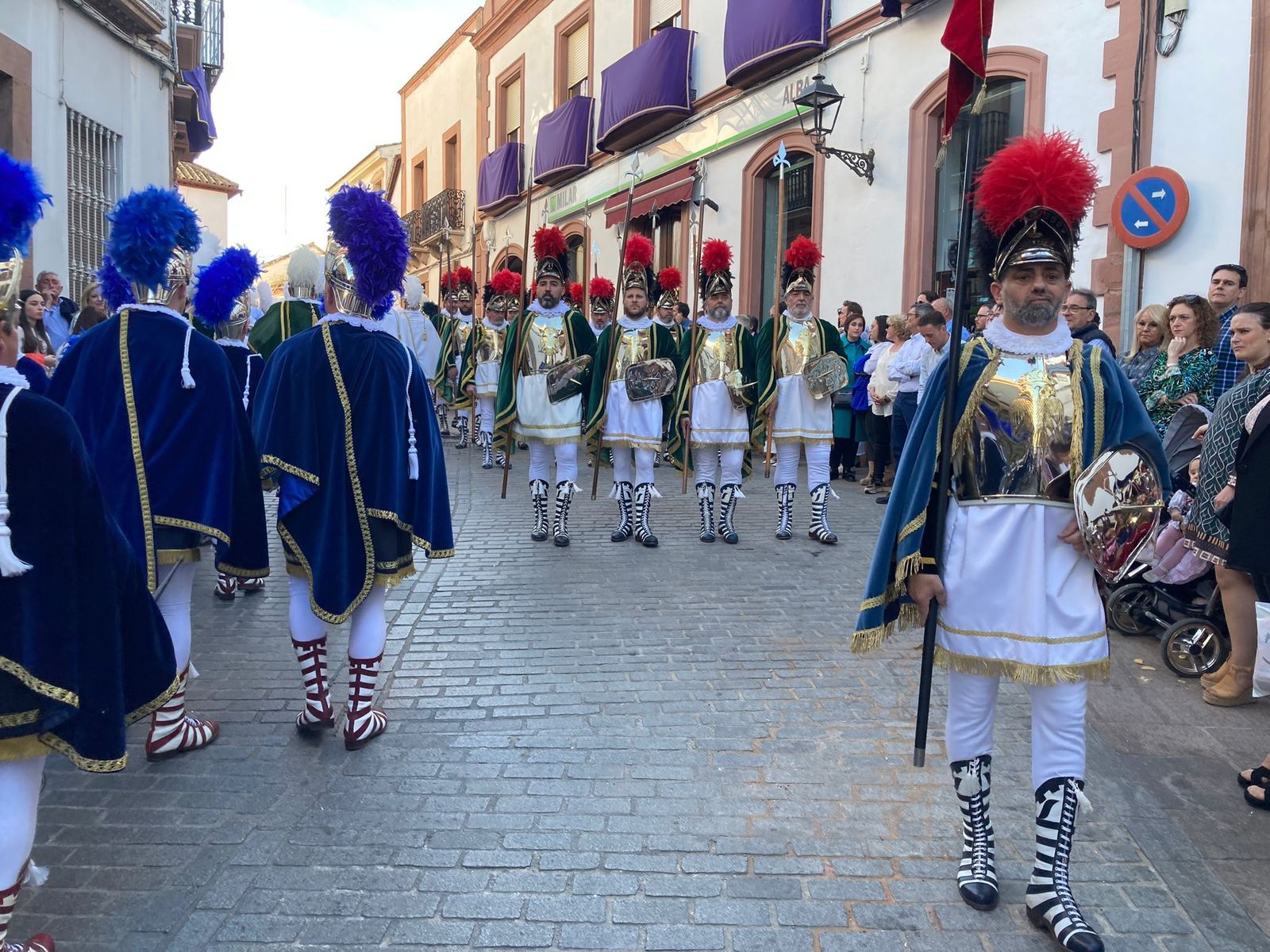 Martes Santo en Montoro: La Vera Cruz, el Imperio Romano y la Flagelación, en imágenes