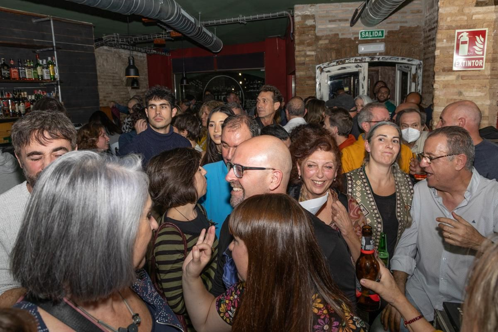 Homenaje a Antonio Jaén en la sala de conciertos que fundó en la ciudad.