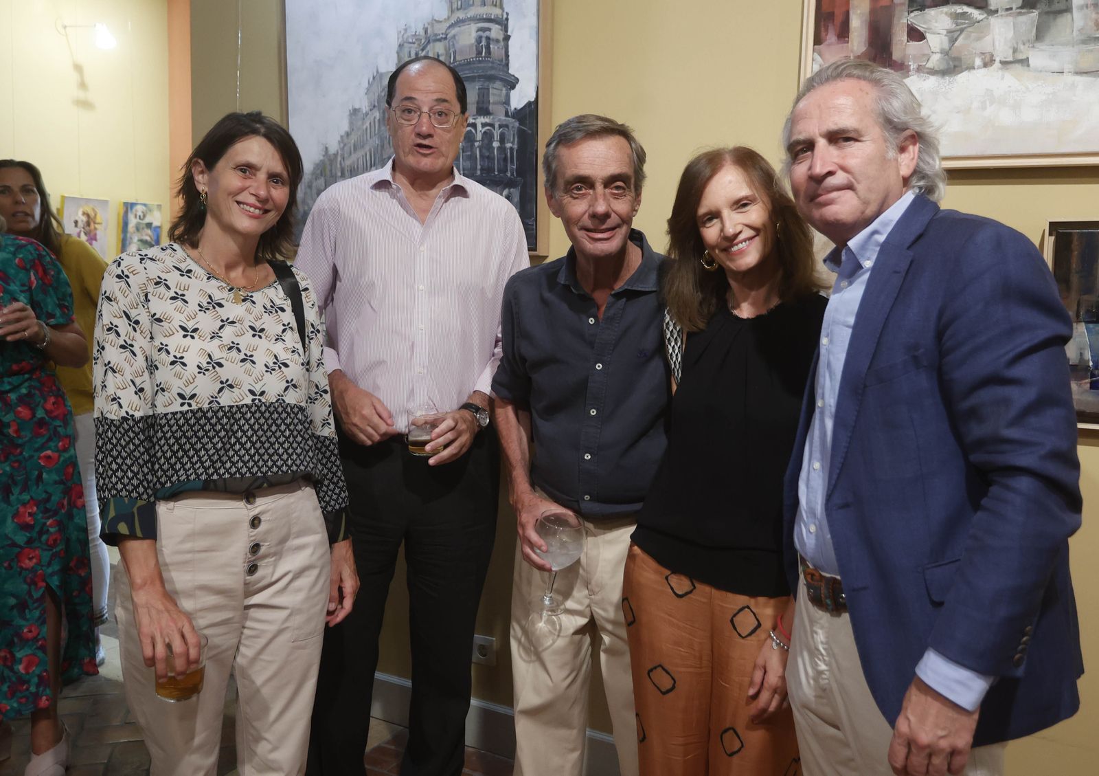 Inauguración de la exposición por del 30 aniversario Del Real Club de Golf