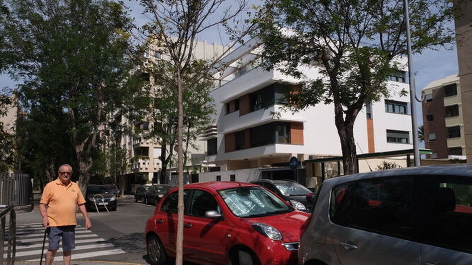 Imagen de archivo de una calle de Bahía Blanca en Cádiz