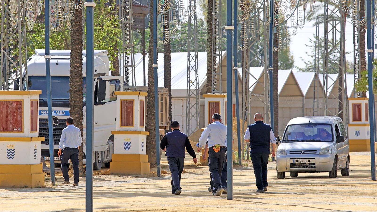 Preparativos de la 'Feria del Caballo 2022'