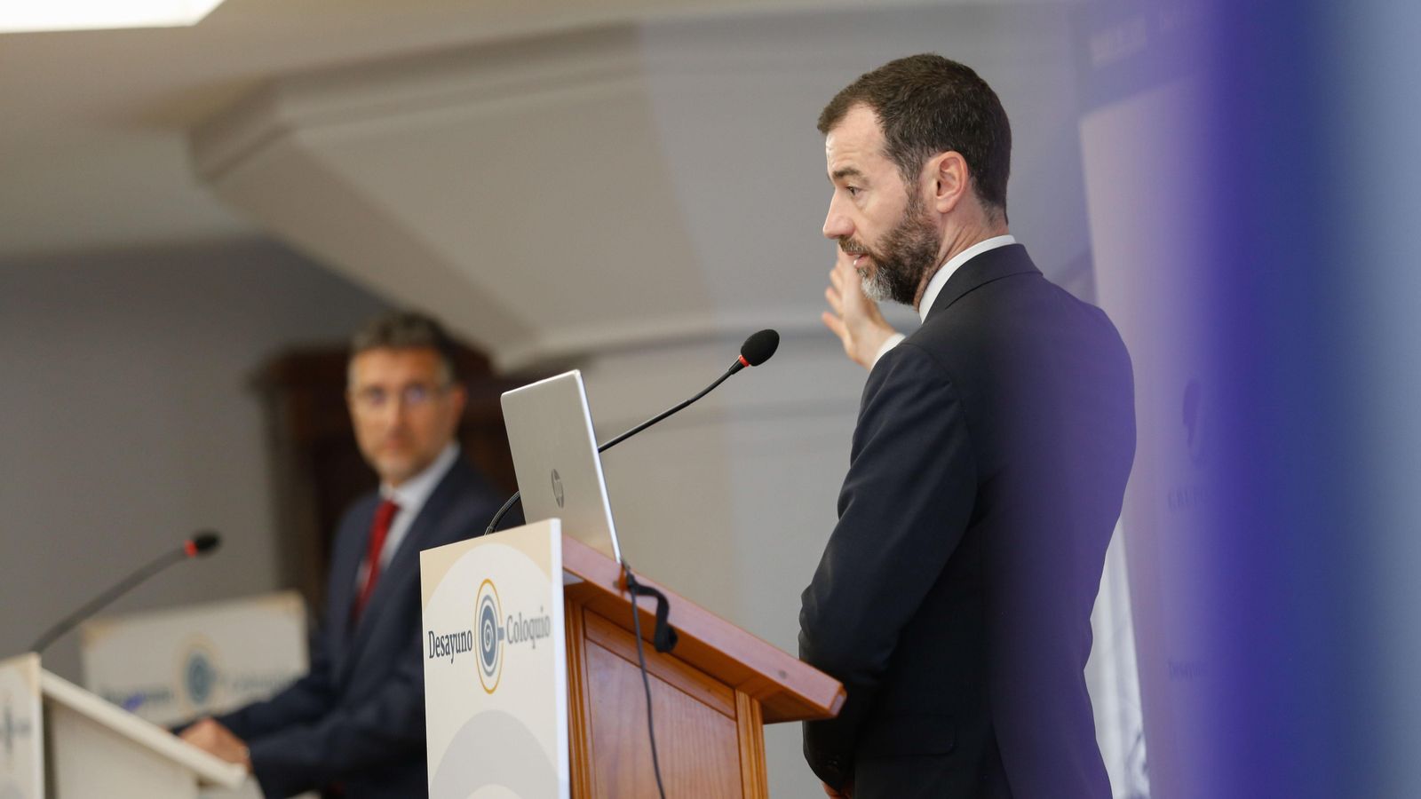 Fotos del Desayuno Coloquio de Europa Sur y el Propeller Club de Algeciras con Benito Núñez Quintanilla