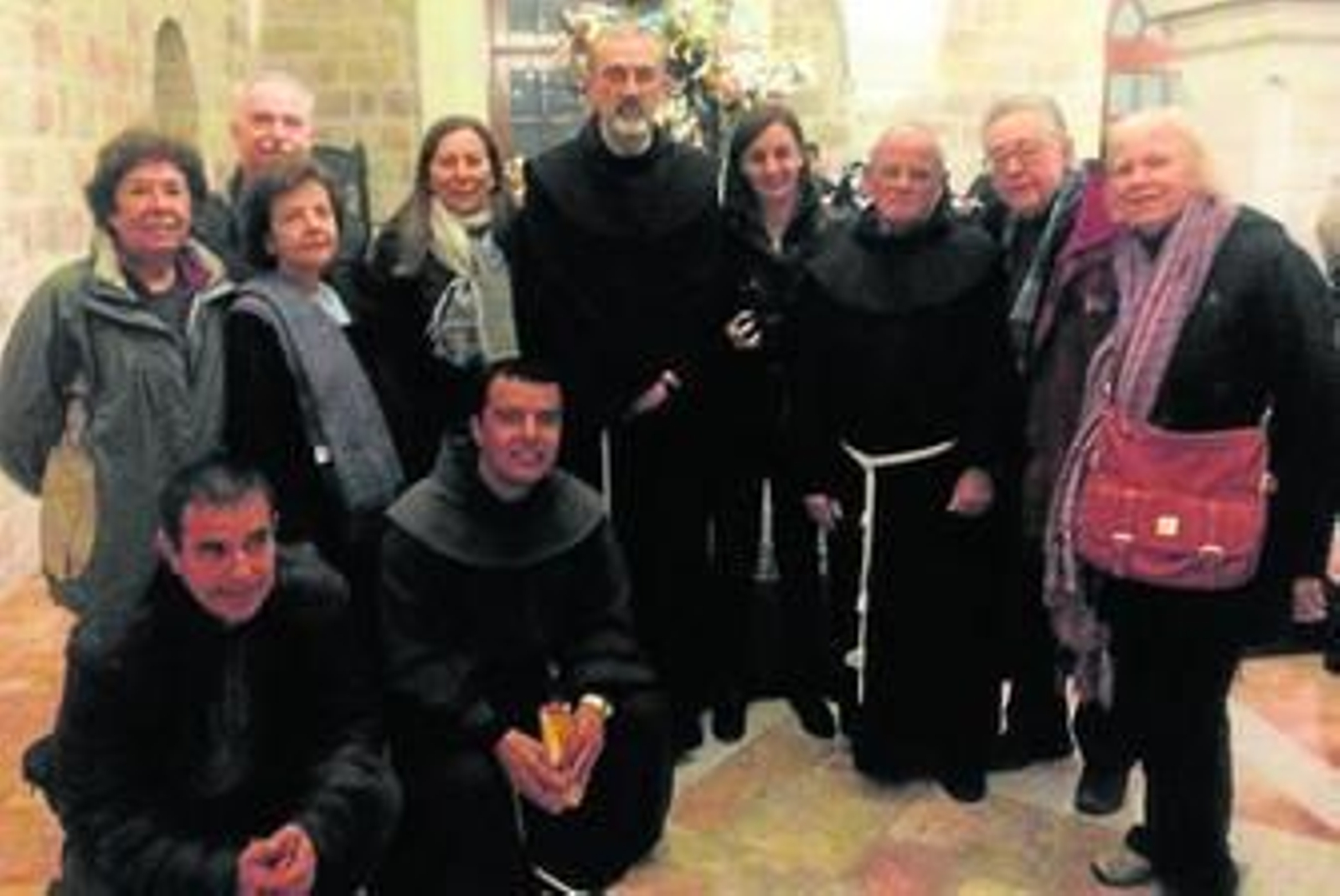 Los peregrinos gaditanos, en Tierra Santa con Pierbattista.