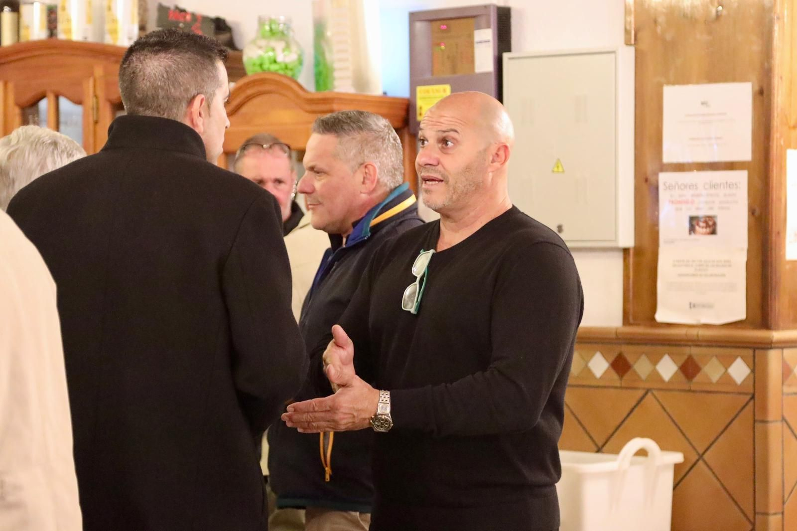 Los veteranos del Málaga CF se reúnen en la Venta del Túnel